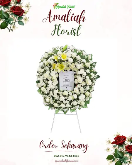 Krans Bunga Duka Tanggulangin